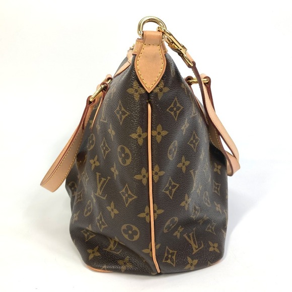 Louis Vuitton Monogram Palermo PM Shoulder Bag Tote Bag Brown - Picture 4 of 10